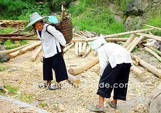 Zhuang People, Longsheng, Guangxi